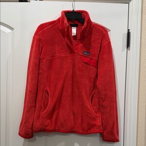 Patagonia Vibrant Red Fleece Jacket
